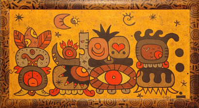simboleria - a Paint Artowrk by Quetzal